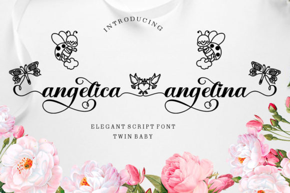 Angelica Angelina: The Playful Script Font for Campaign Visuals