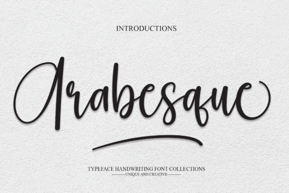 Arabesque: The Script Handwritten Font for Campaign Clarity