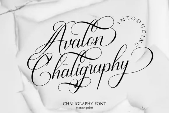Avalon Chaligraphy: The Elegant Script Font for High-Converting Campaigns
