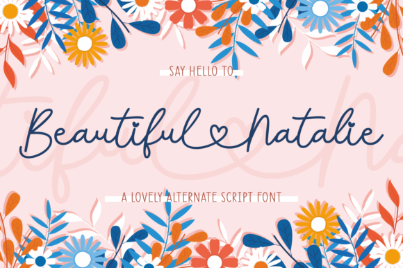 Beautiful Natalie Font Review for Handmade Branding