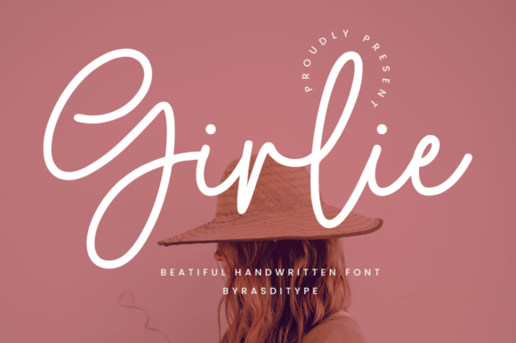 Girlie Script Font for Elegant Craft Designs