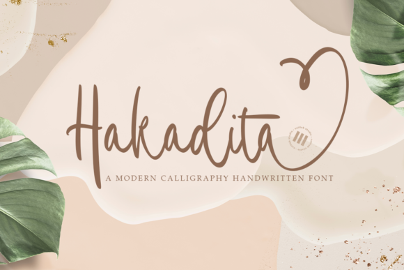 Hakadita: The Magical Script Font for Elegant Brand Campaigns