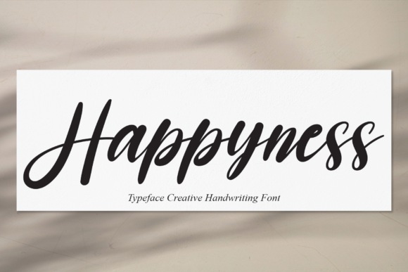 Happyness Script Font Review for Elegant Campaigns