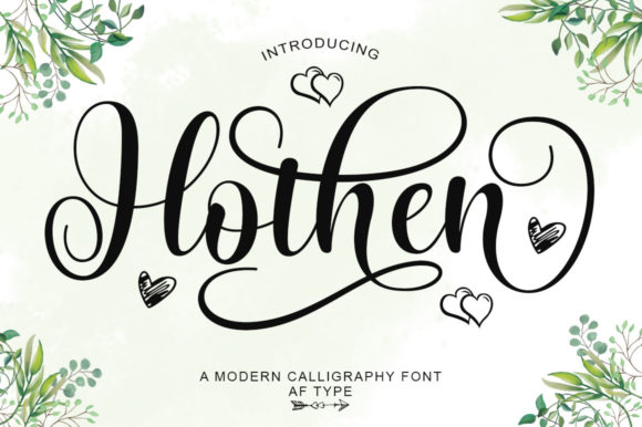 Hothen Script Font: Elevating Brand Identity with Elegant Typography