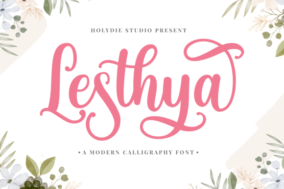 Lesthya: The Modern Script Font for Premium Brand Identity