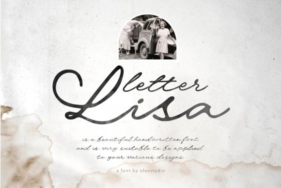 Letter Lisa: The Elegant Script Font for Polished Branding