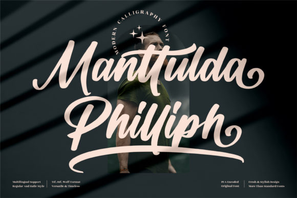 Manttulda Philliph: The Elegant Script Font for Refined Web Design