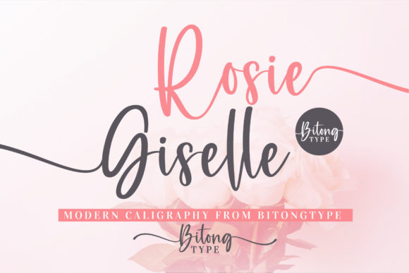 Rosie Giselle: A Delicate Script Font for Elegant Branding
