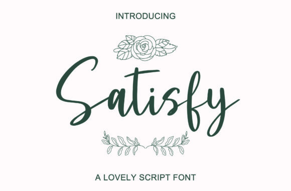 Satisfy Font: Elegant Script for High-Impact Campaigns