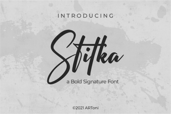 Stitka Script Font for Elegant Handmade Branding