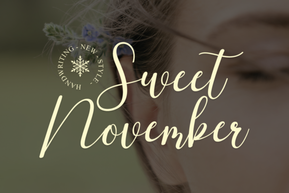 Sweet November Script Font for Elegant Web Design