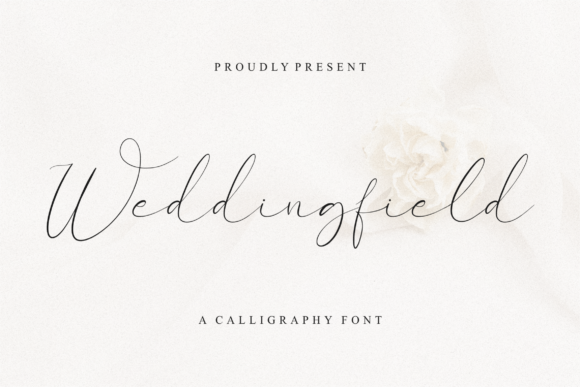 Weddingfield: A Chic Script Font for Elegant Designs
